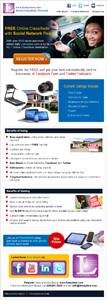 Newsletter design of Listmyitem